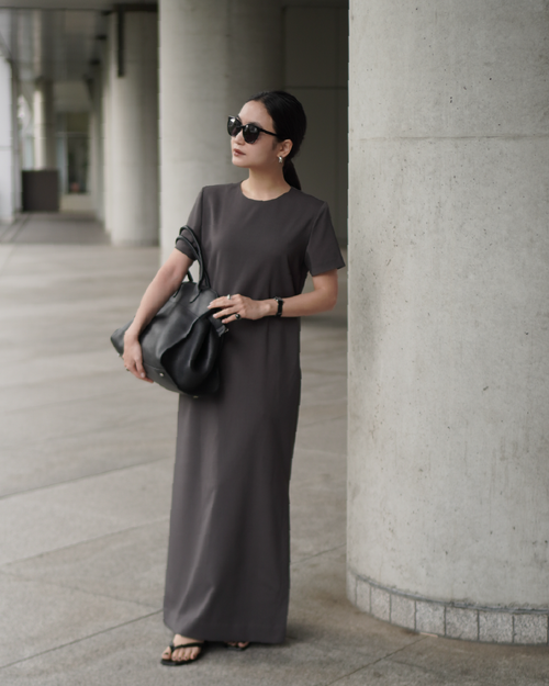 Essential Dress （Charcoal）
