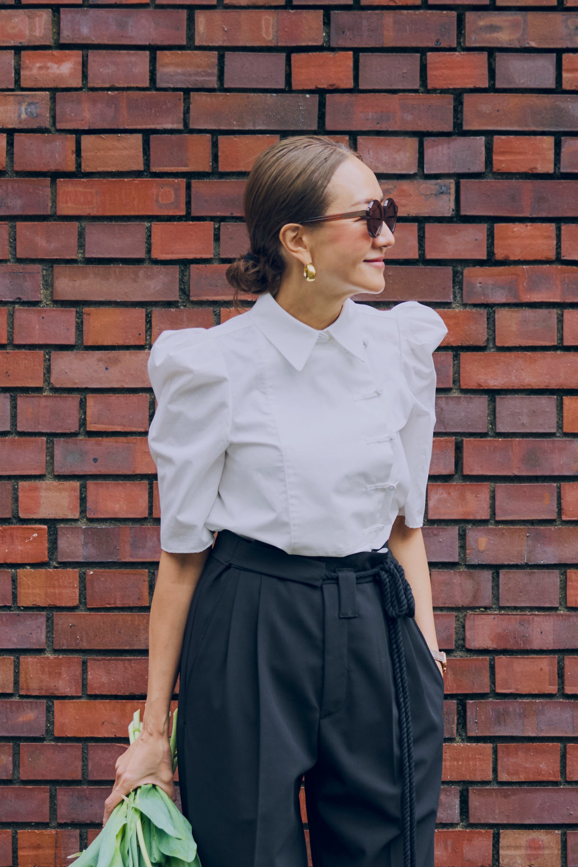 【Pre order】Petal puff shirt