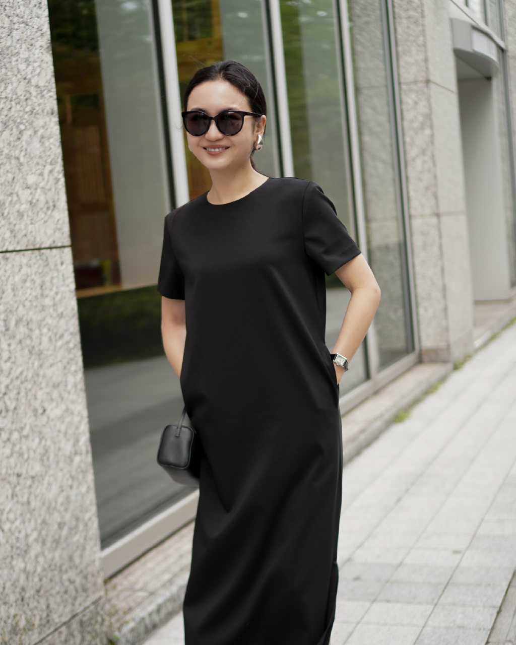 【Pre order】 Essential Dress （Black）
