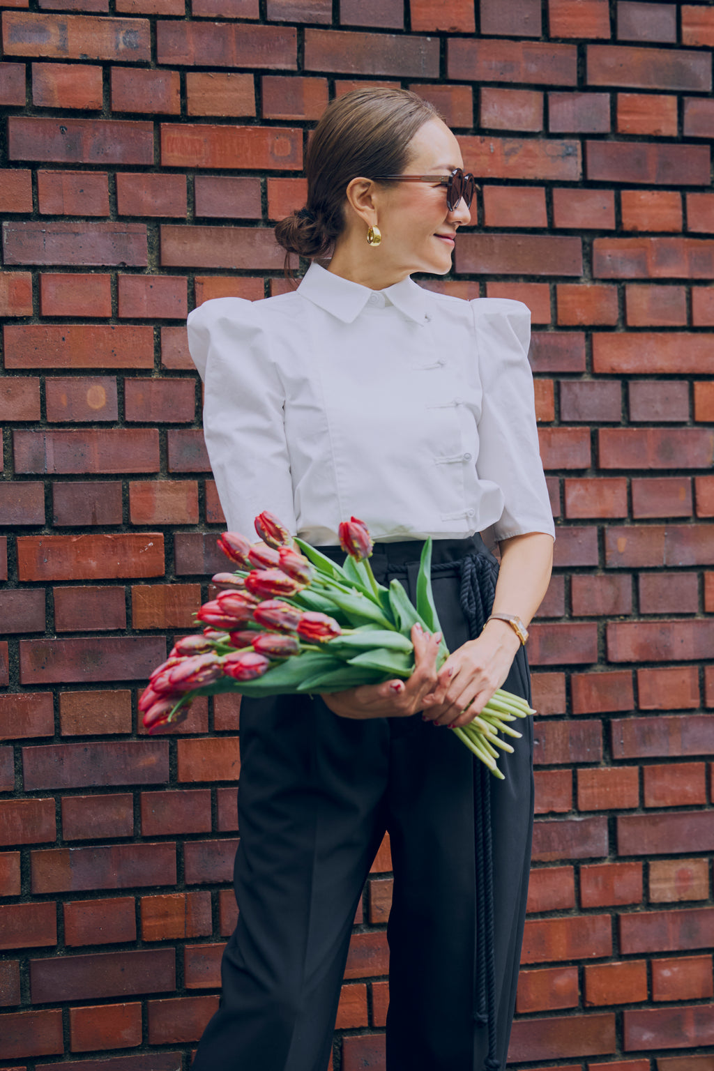 【Pre order】Petal puff shirt※5月下旬から6月上旬頃予定