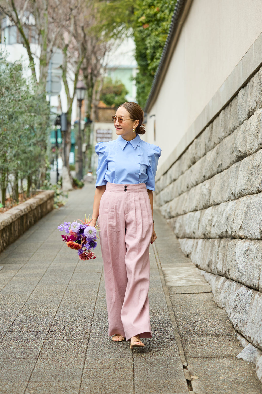 【Pre order】Petal puff shirt