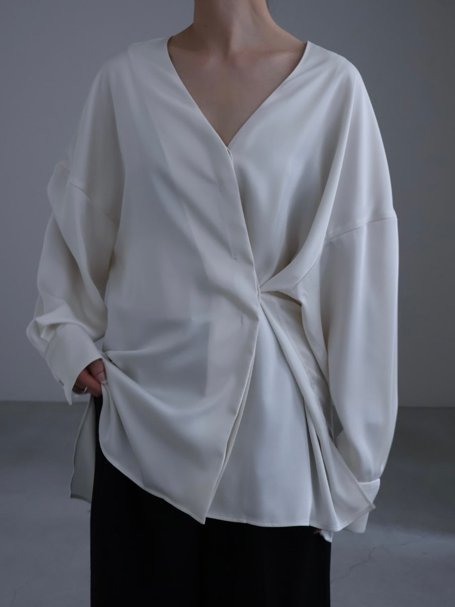 【Pre Order】3way Satin Shirts