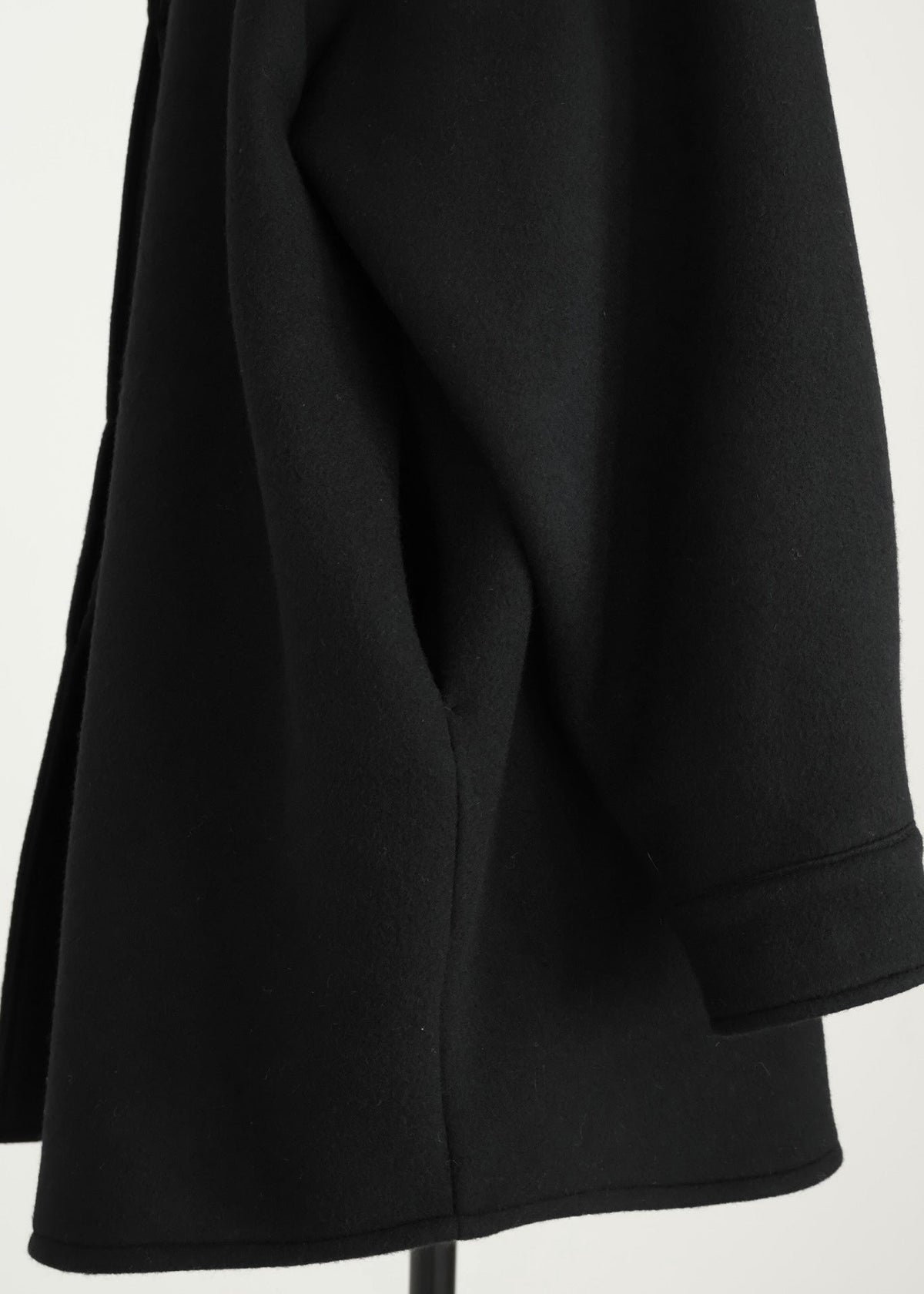 【Pre Order】 Wool Oversize Shirts Jacket & Wool Volume Stole Set