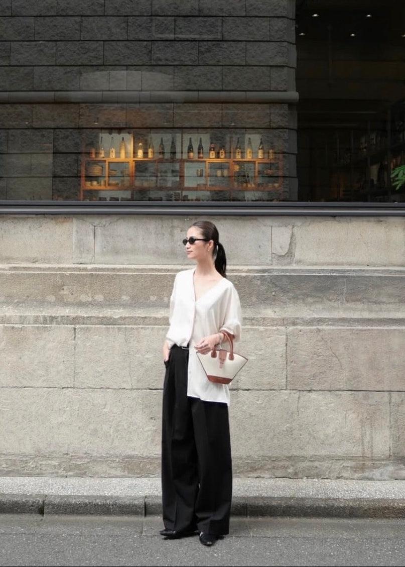 【Pre Order】3way Satin Shirts