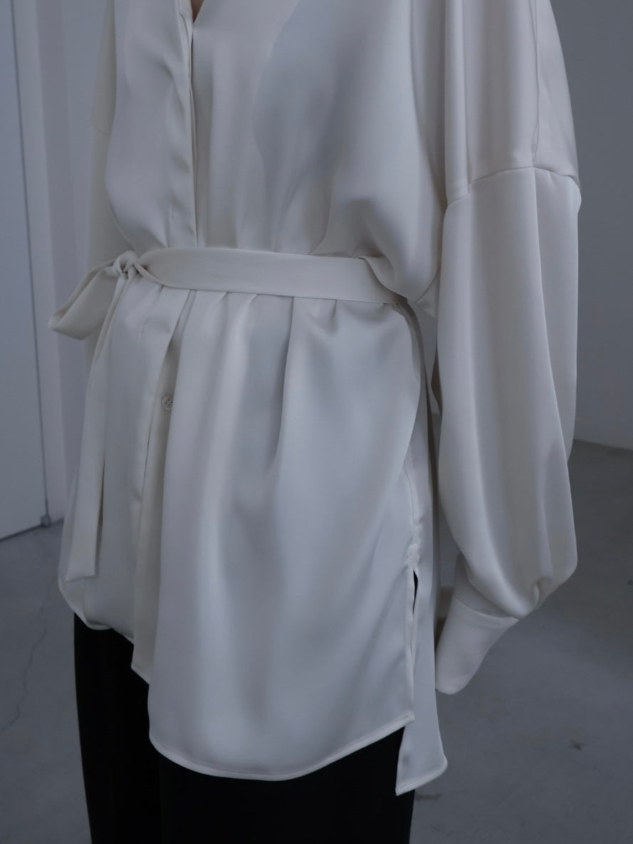 【Pre Order】3way Satin Shirts