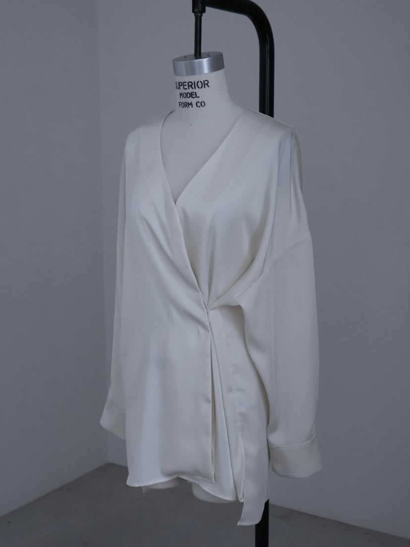 【Pre Order】3way Satin Shirts