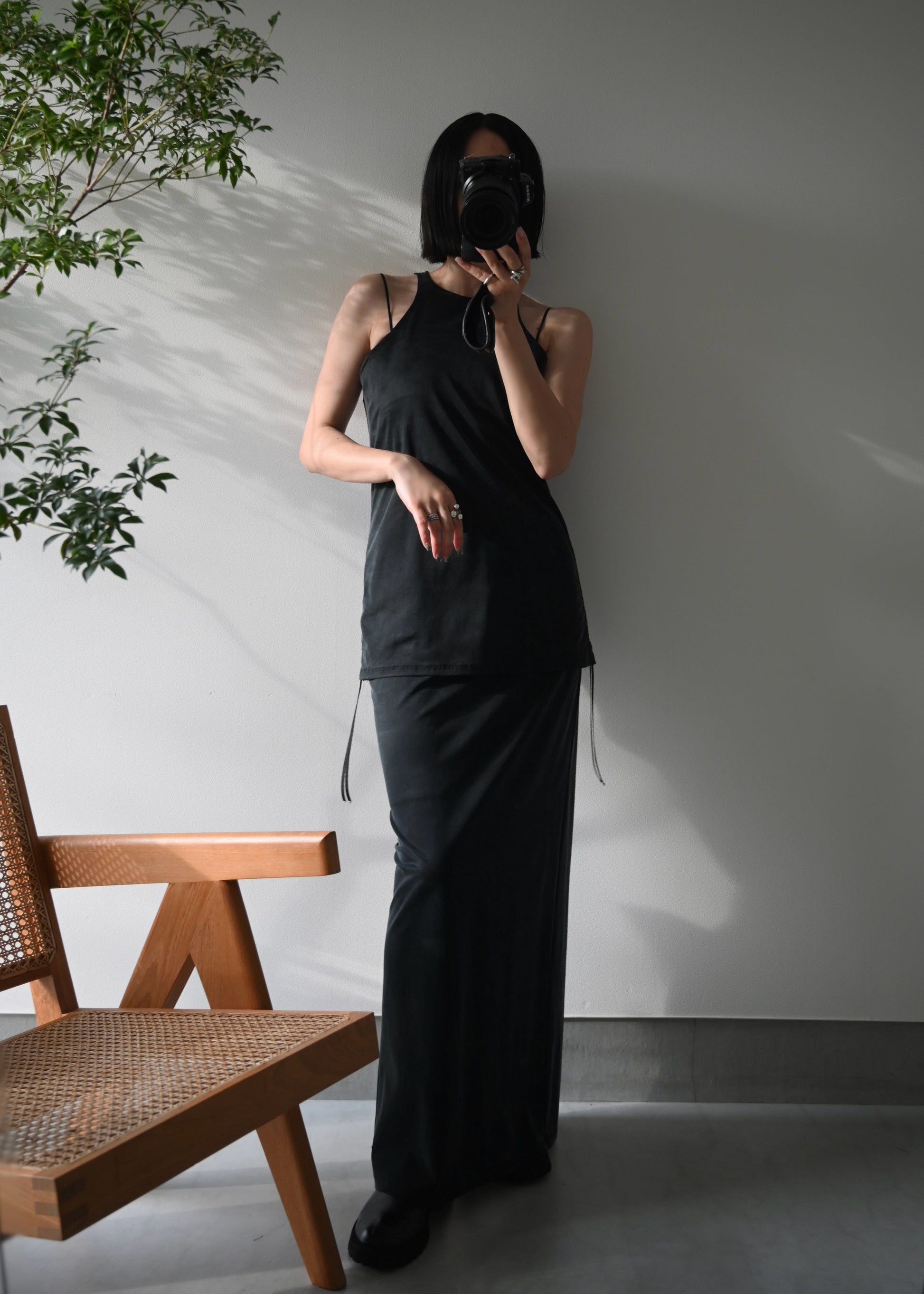 【Pre Order】Straight Long Skirt