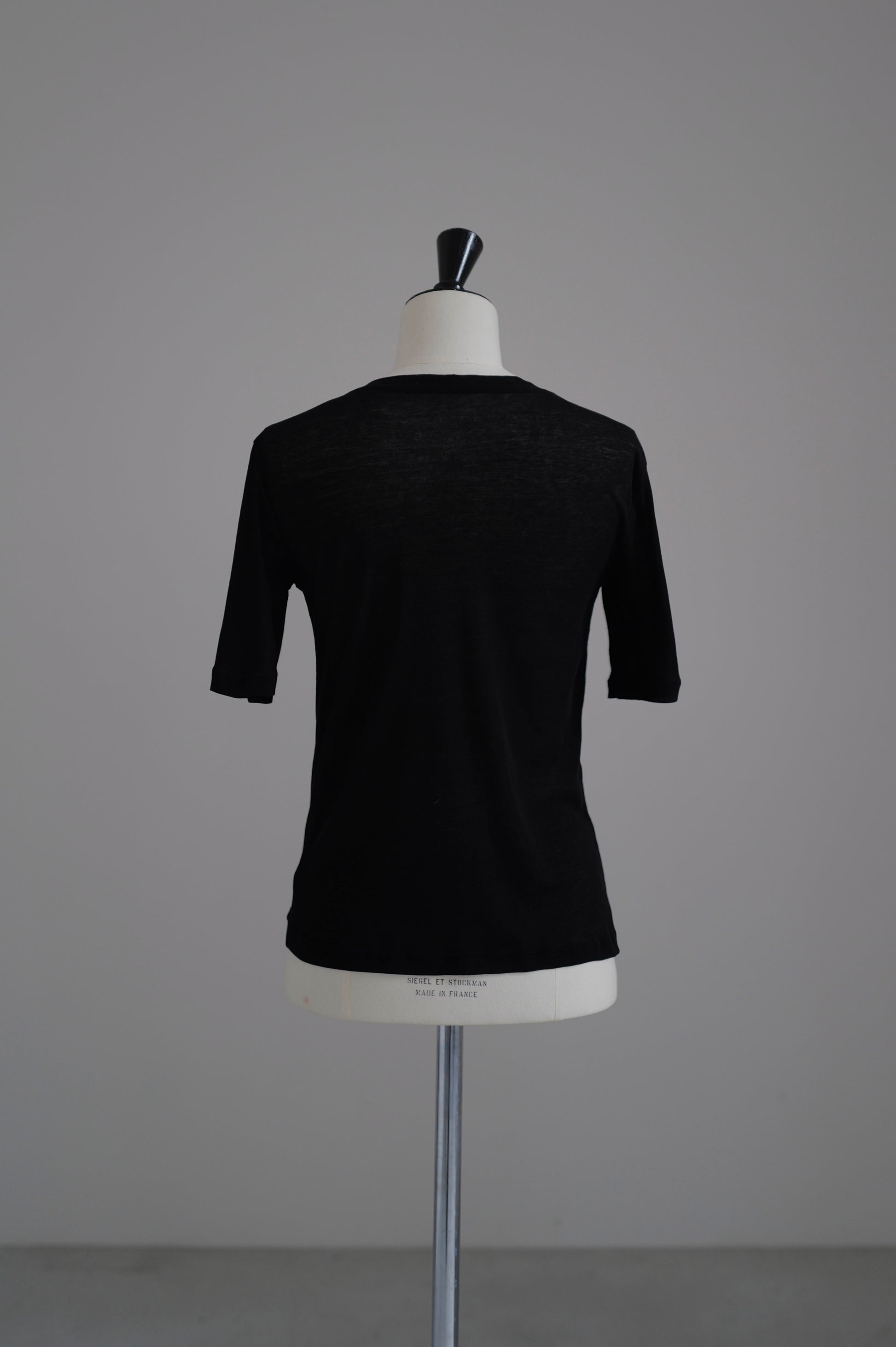 【Pre Order】Soft Sheer Half-Sleeve Tee