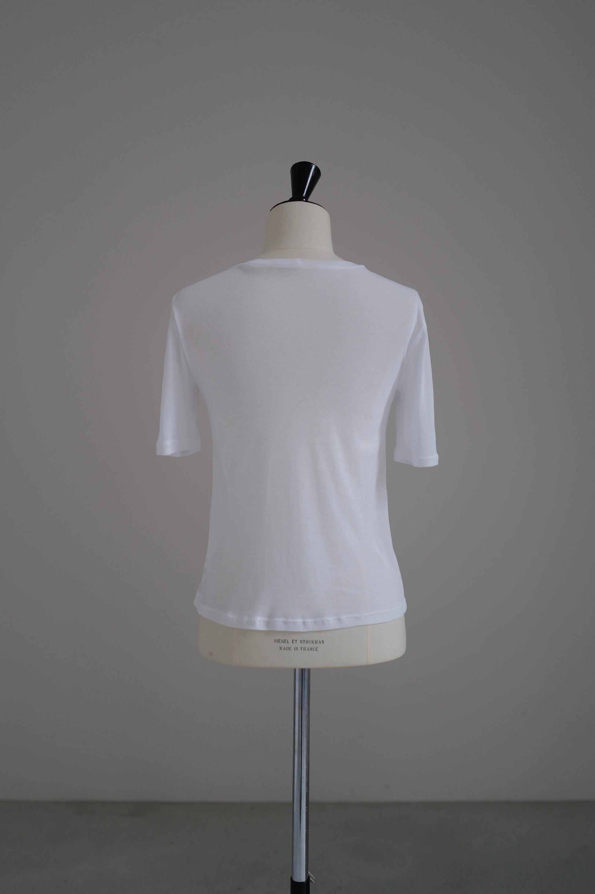 【Pre Order】Soft Sheer Half-Sleeve Tee