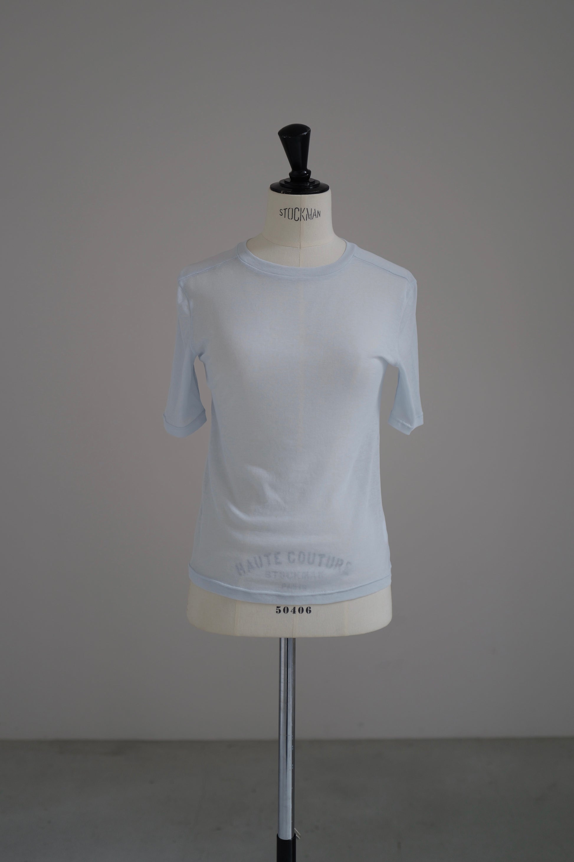 【Pre Order】Soft Sheer Half-Sleeve Tee