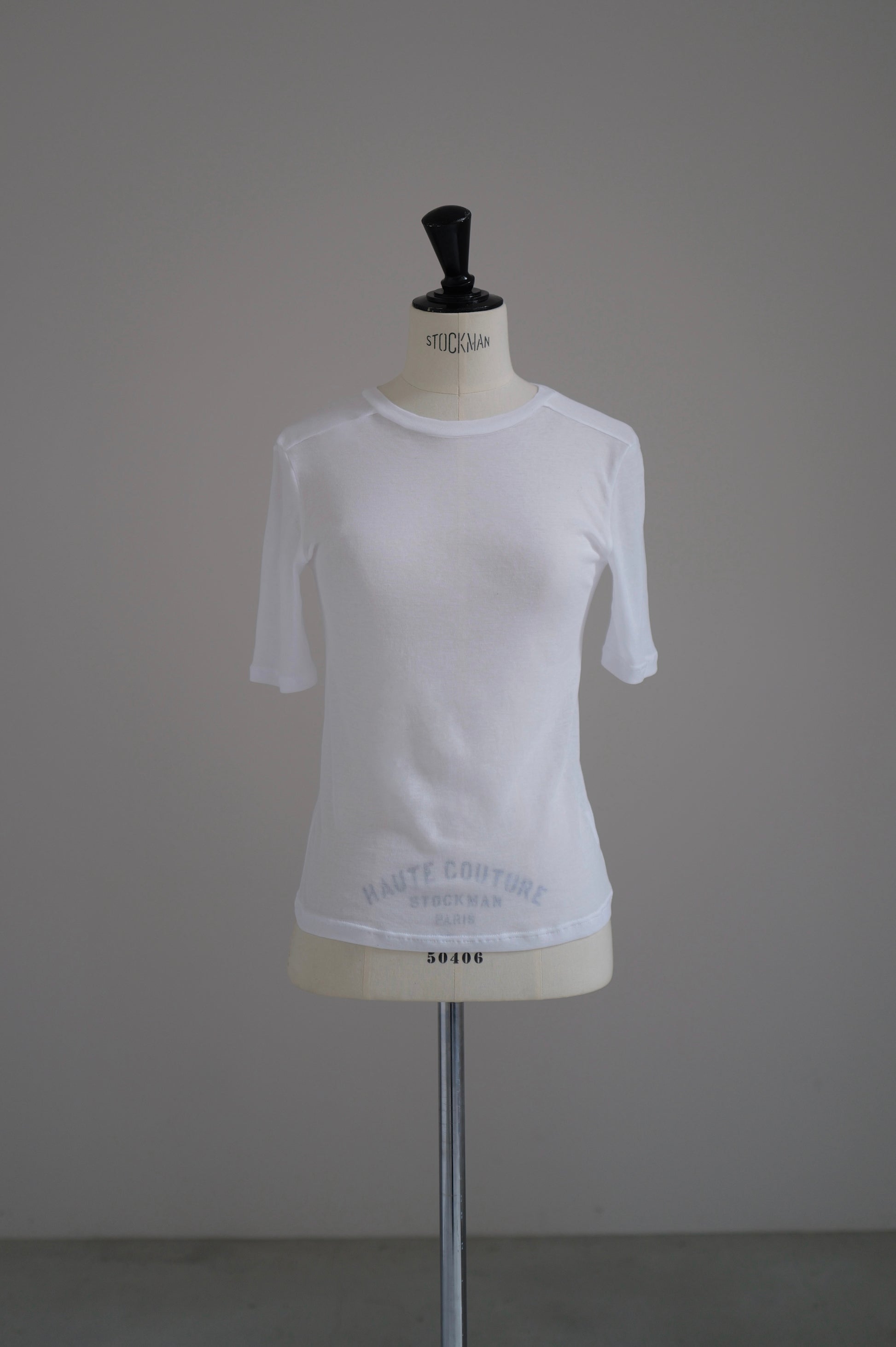 【Pre Order】Soft Sheer Half-Sleeve Tee