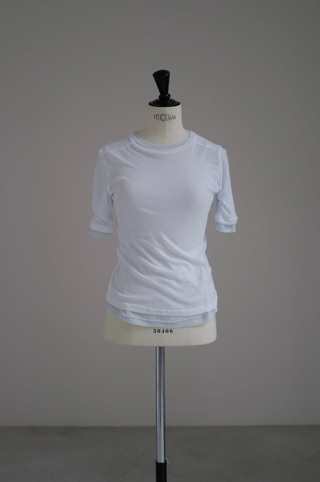 【Pre Order】Soft Sheer Half-Sleeve Tee