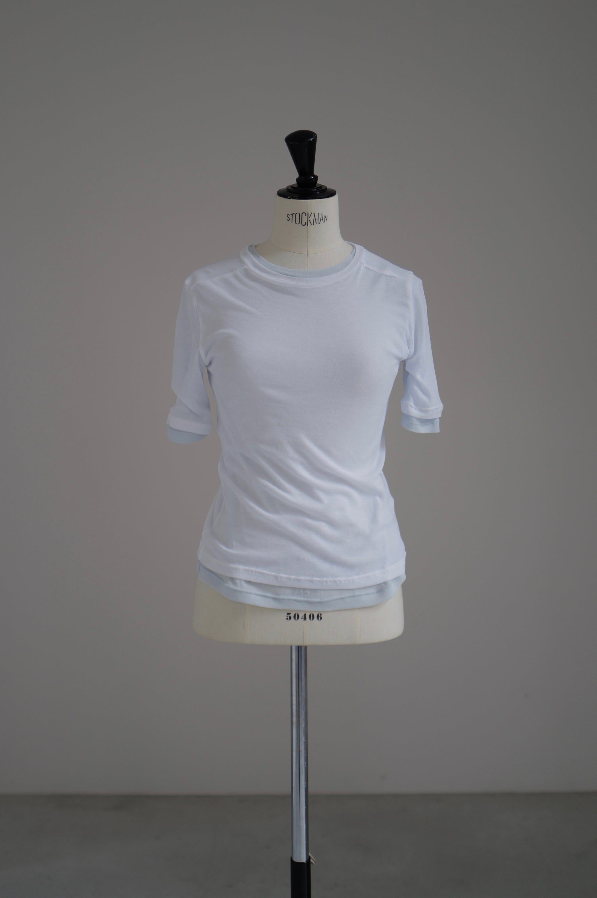 【Pre Order】Soft Sheer Half-Sleeve Tee