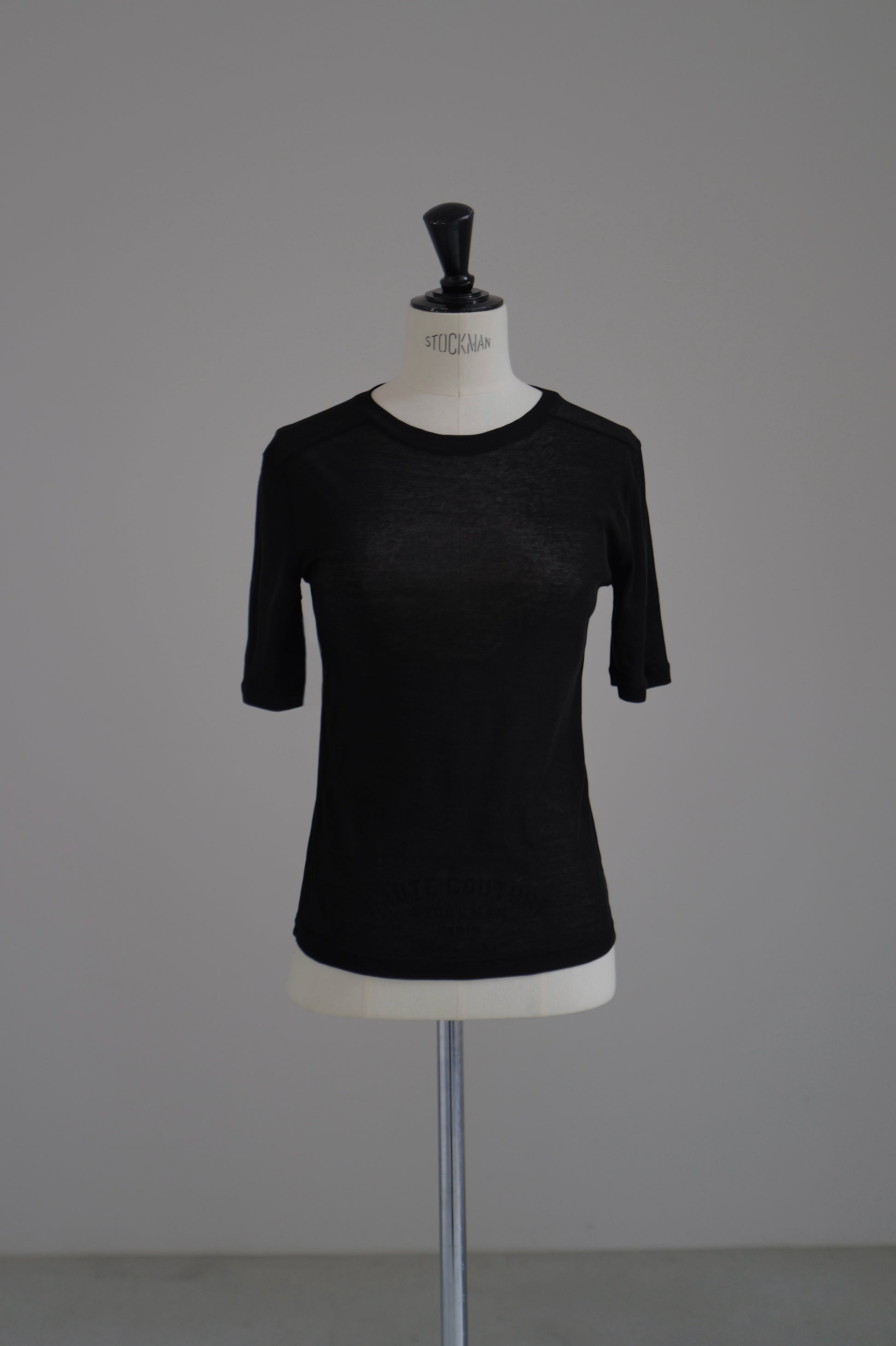 【Pre Order】Soft Sheer Half-Sleeve Tee