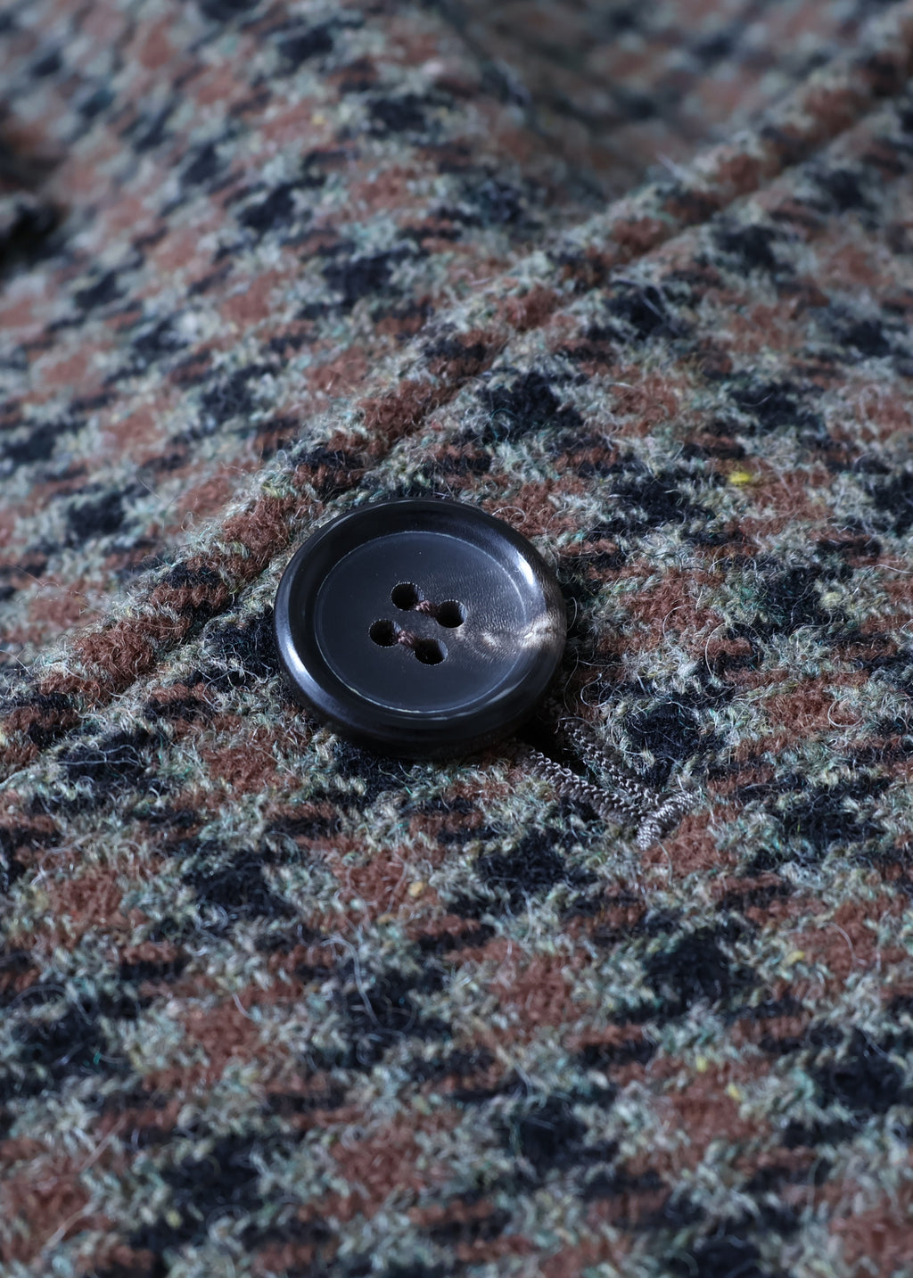 【Pre Order】 Leather Patch Jacket (Check)