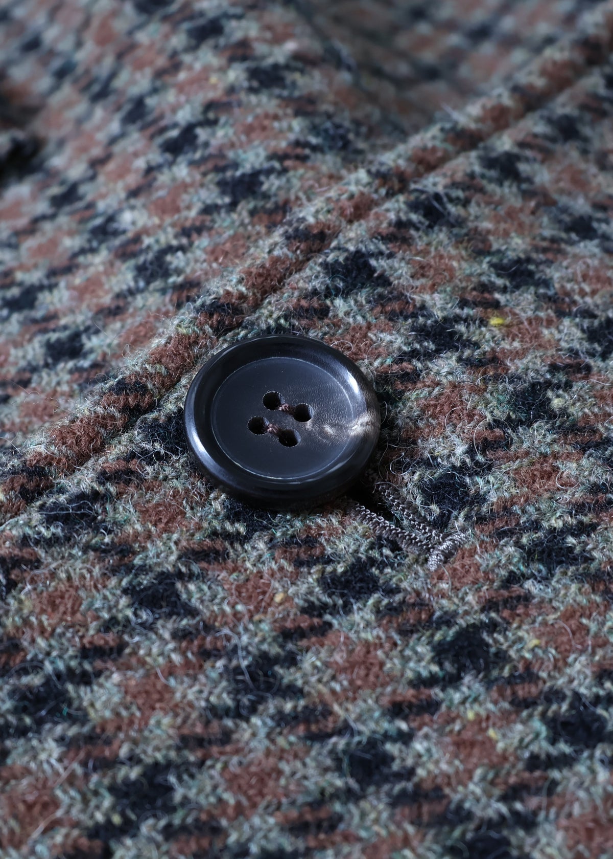 【Pre Order】 Leather Patch Jacket (Check)
