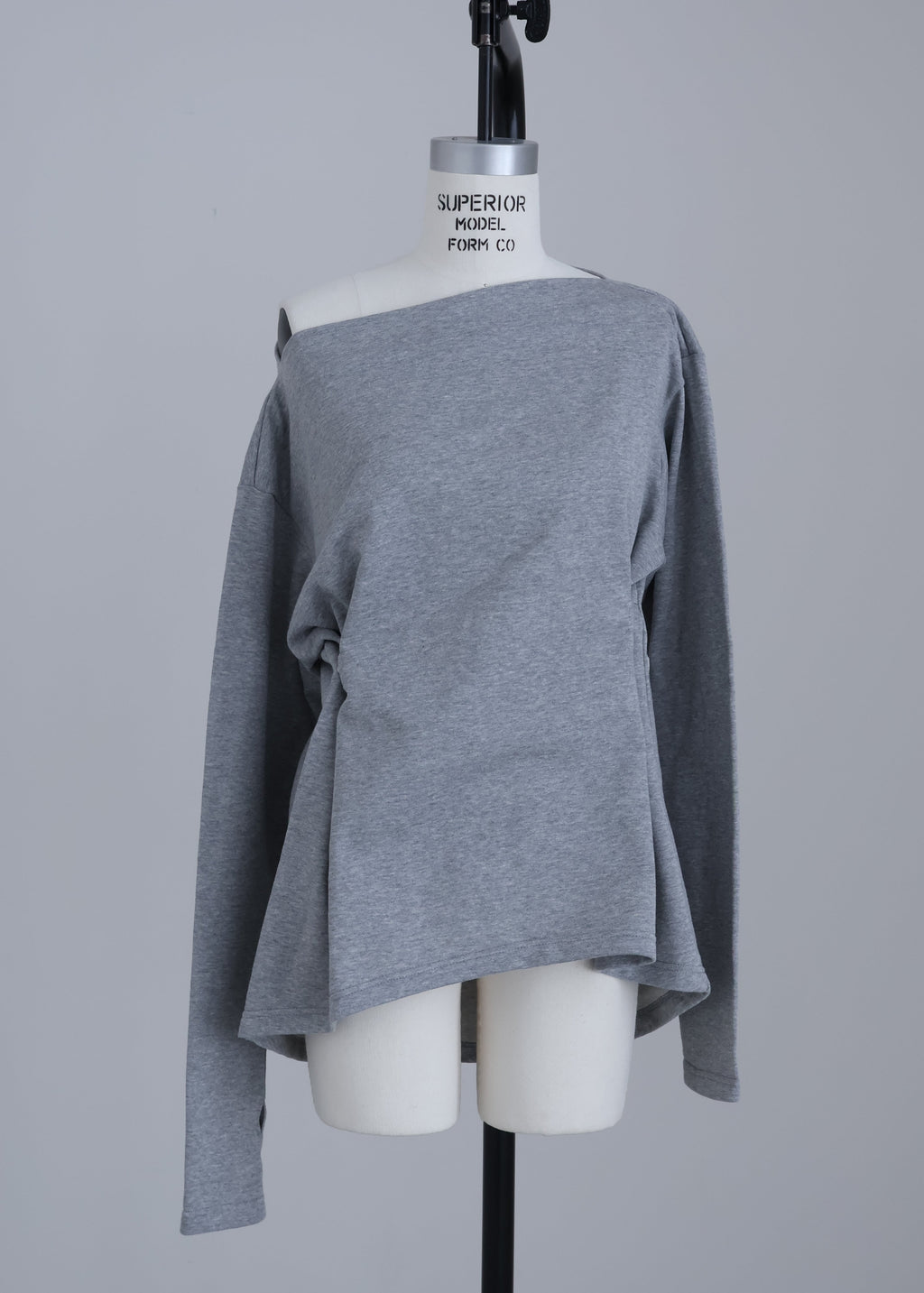 Snap Detail Top (Gray)