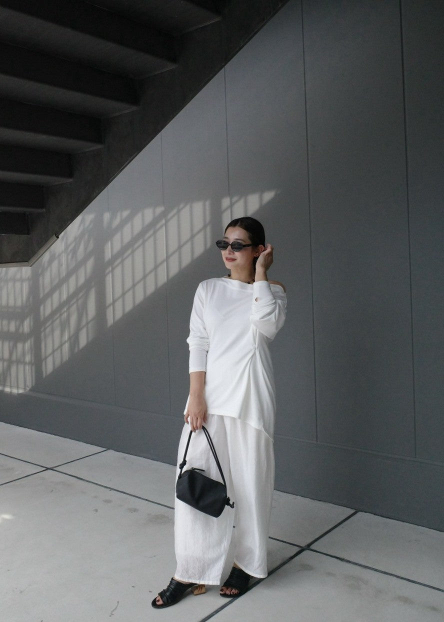 【Pre Order】 Snap Detail Top (White)
