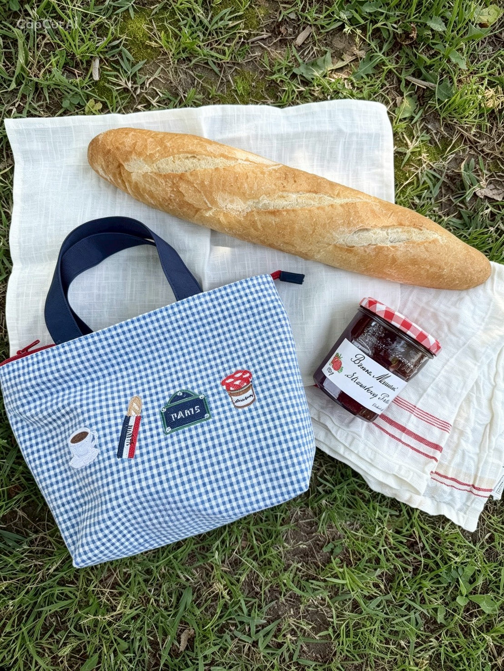 【Pre Order】🥖Paris Picnic Lunch Bag
