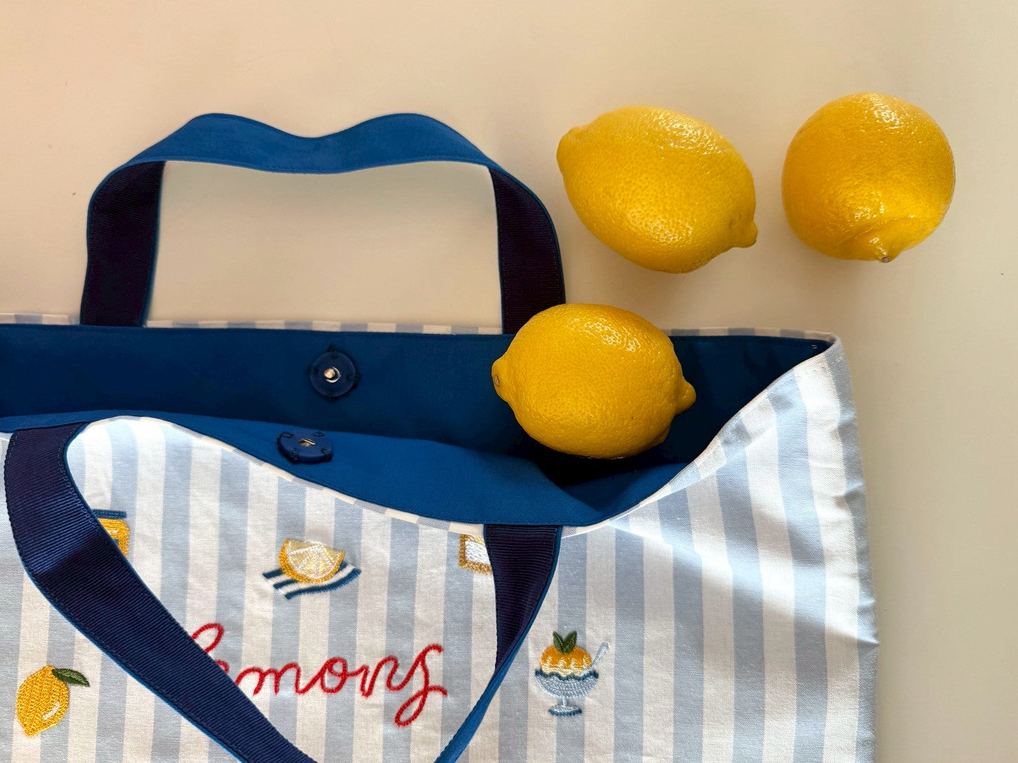 【Pre Order】🍋Lemon Picnic Tote