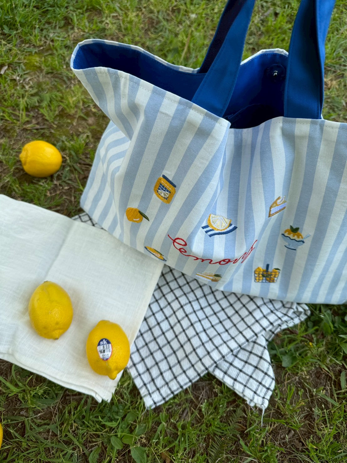 【Pre Order】🍋Lemon Picnic Tote