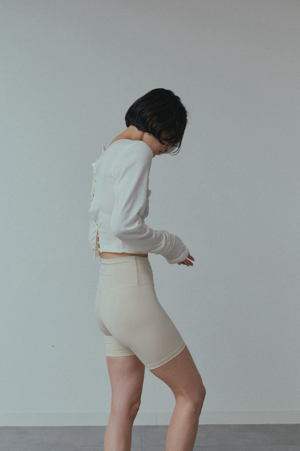 【Pre Order】Reframed Sleeve Top (Ivory)