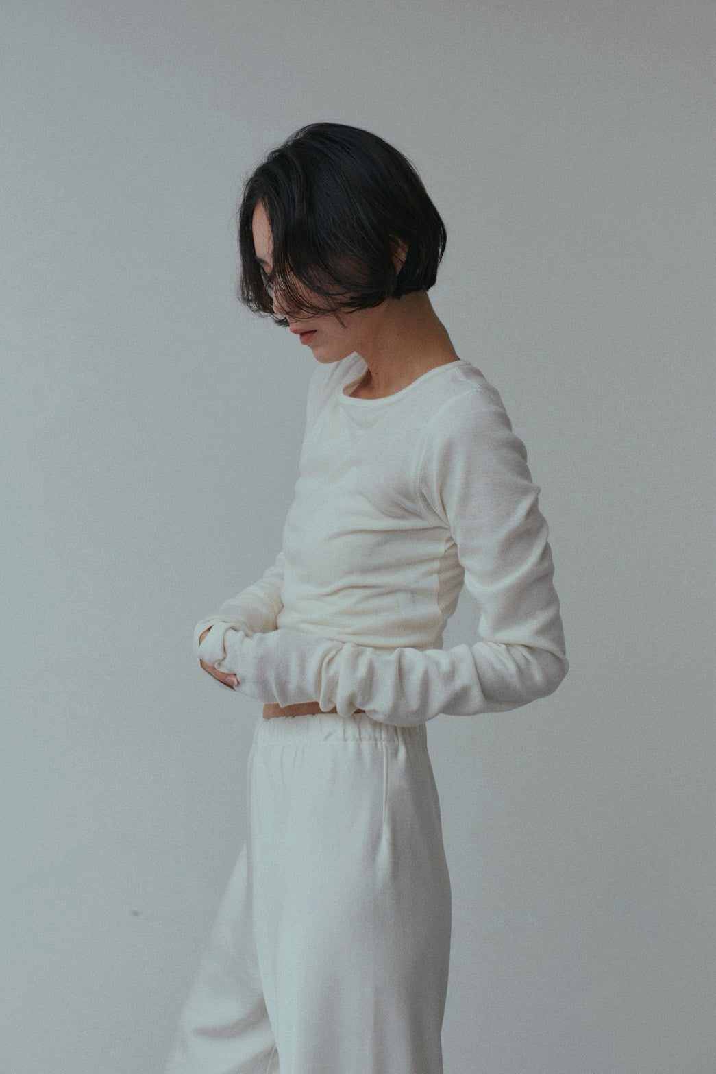 【Pre Order】Reframed Sleeve Top (Ivory)