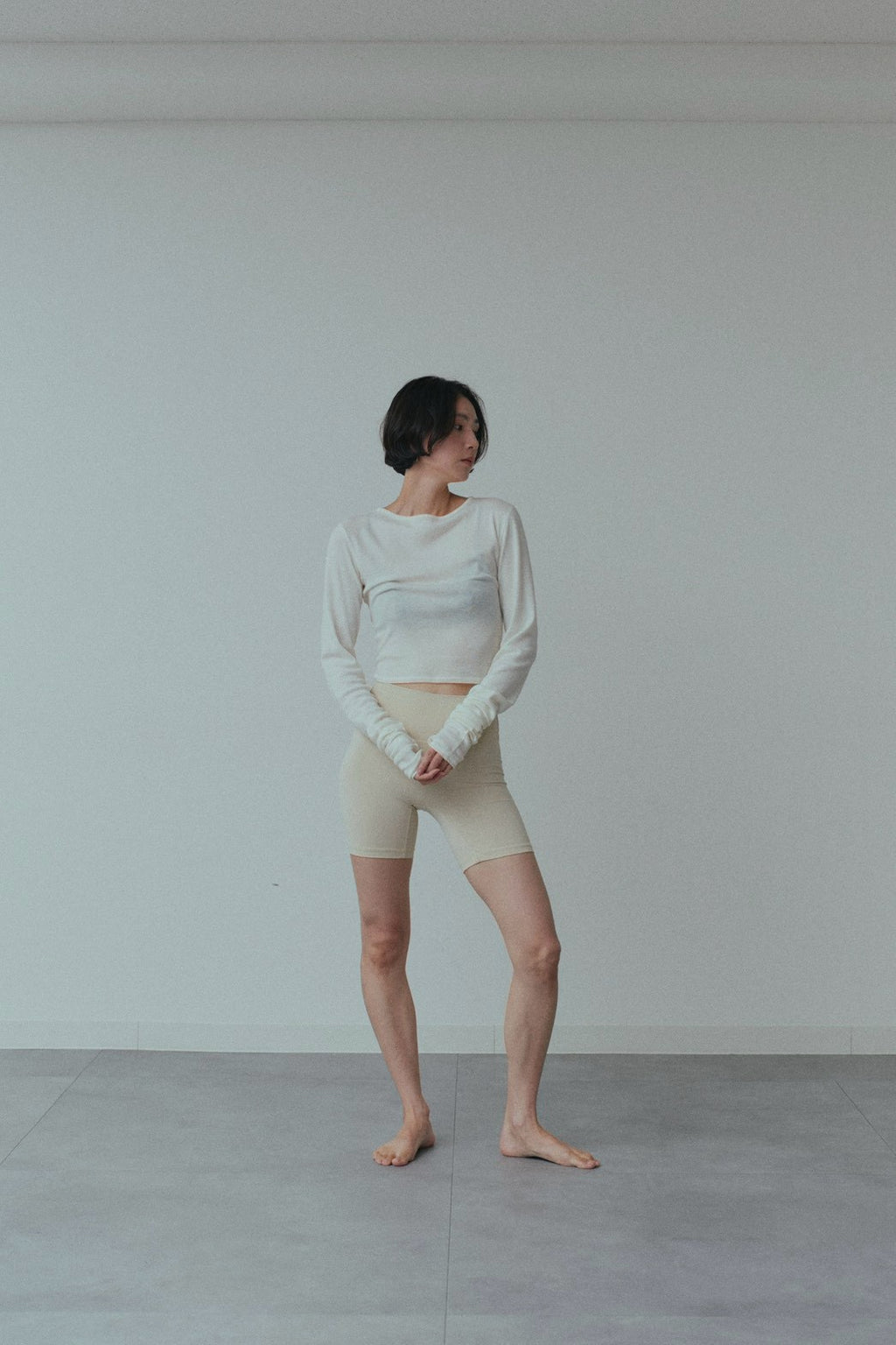 【Pre Order】Reframed Sleeve Top (Ivory)