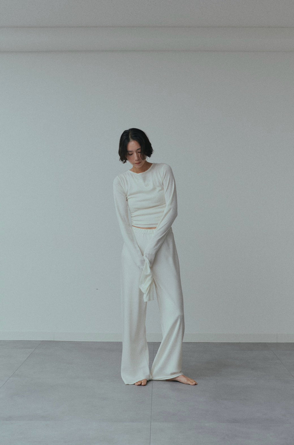 【Pre Order】Reframed Sleeve Top (Ivory)