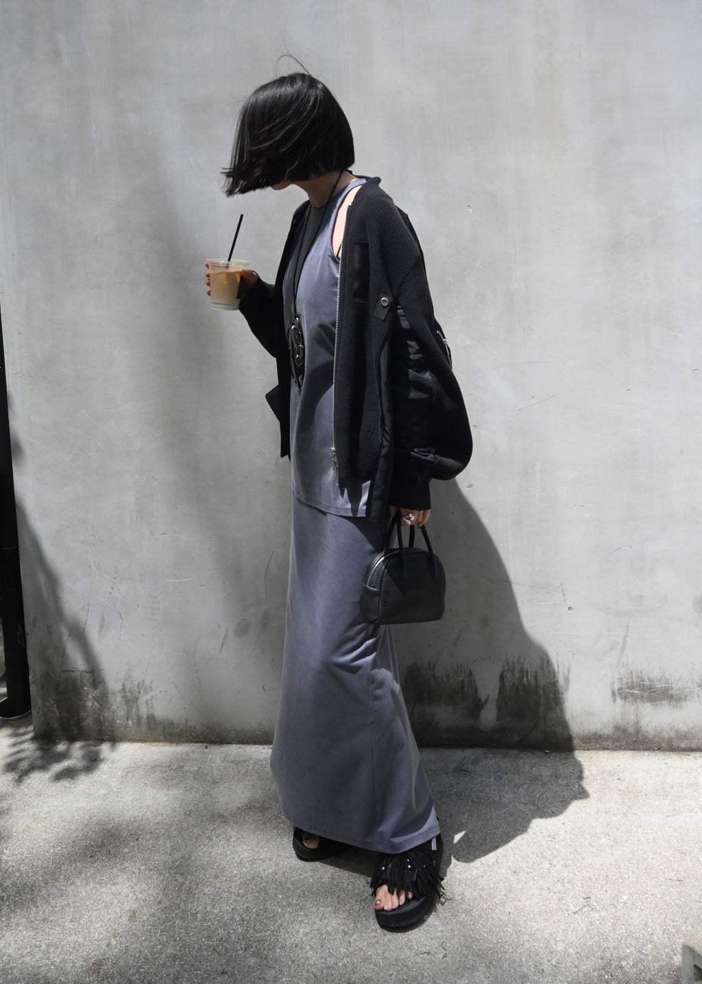 【Pre Order】Straight Long Skirt