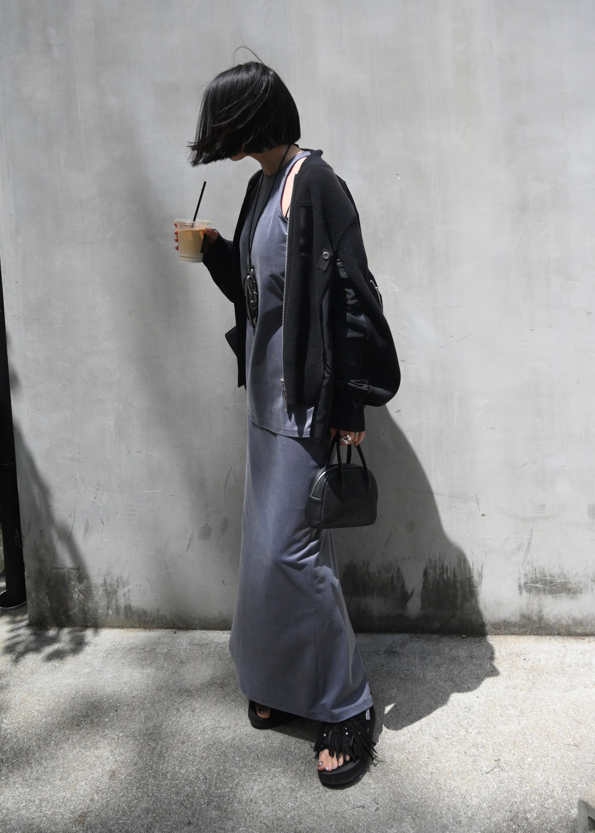 【Pre Order】Straight Long Skirt