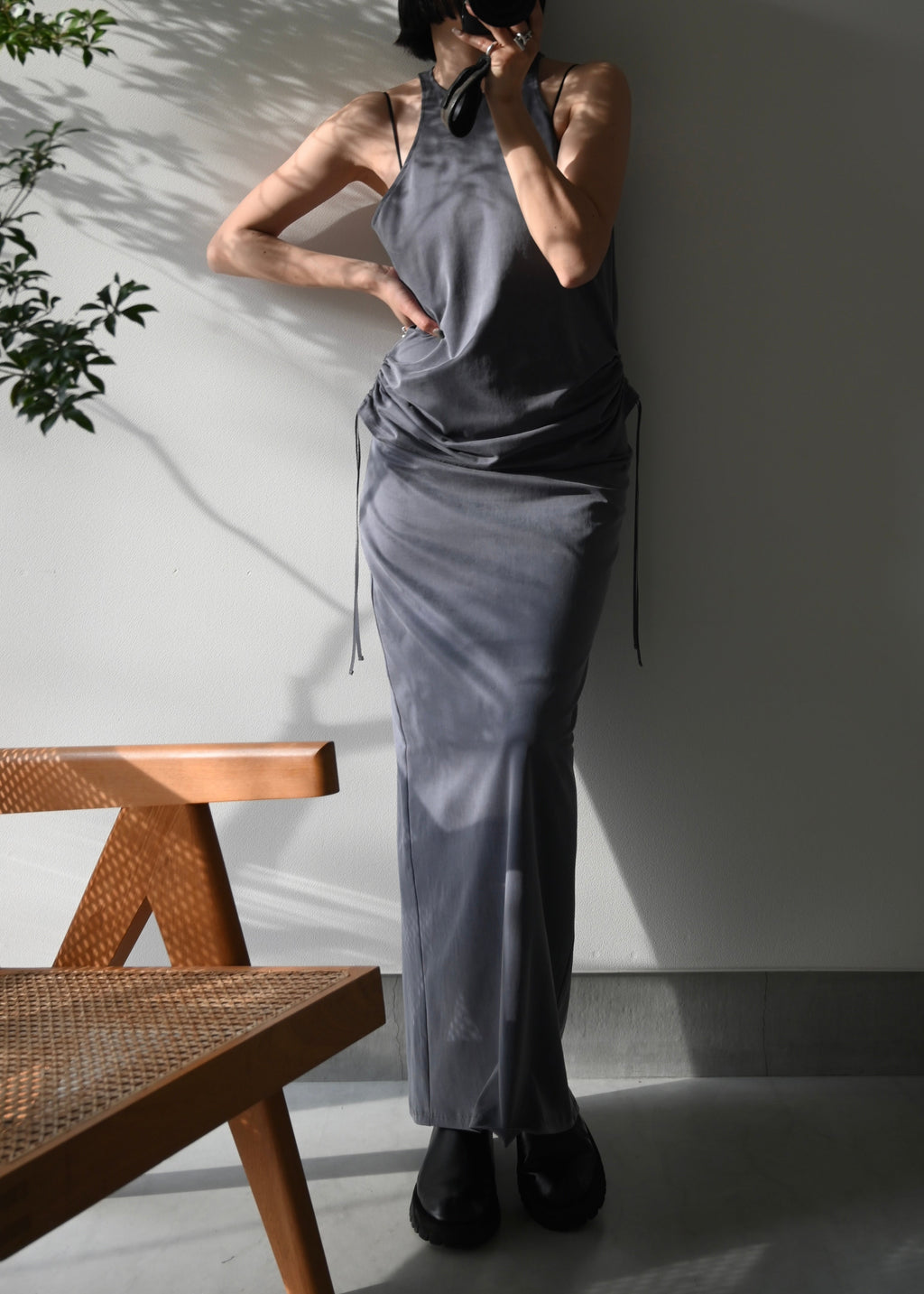 【Pre Order】Straight Long Skirt