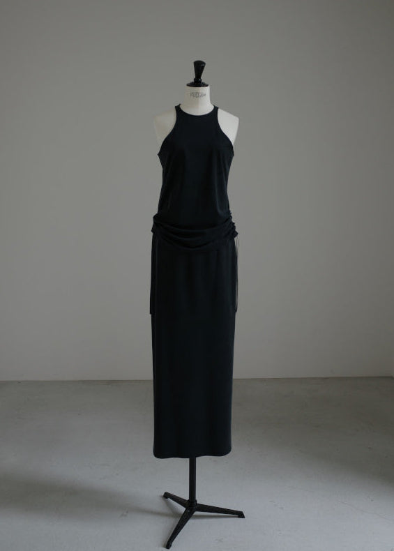 【Pre Order】 Shirring Halter Top