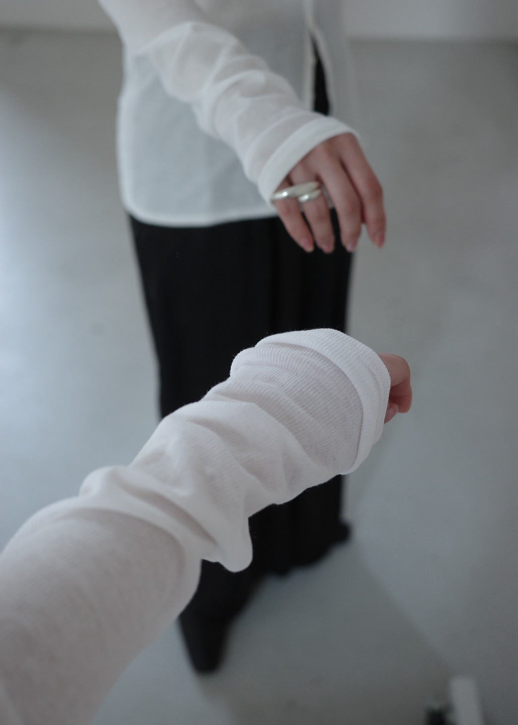 【Pre Order】2way long sleeve cardigan