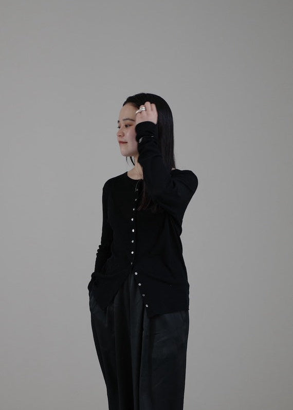 【Pre Order】2way long sleeve cardigan