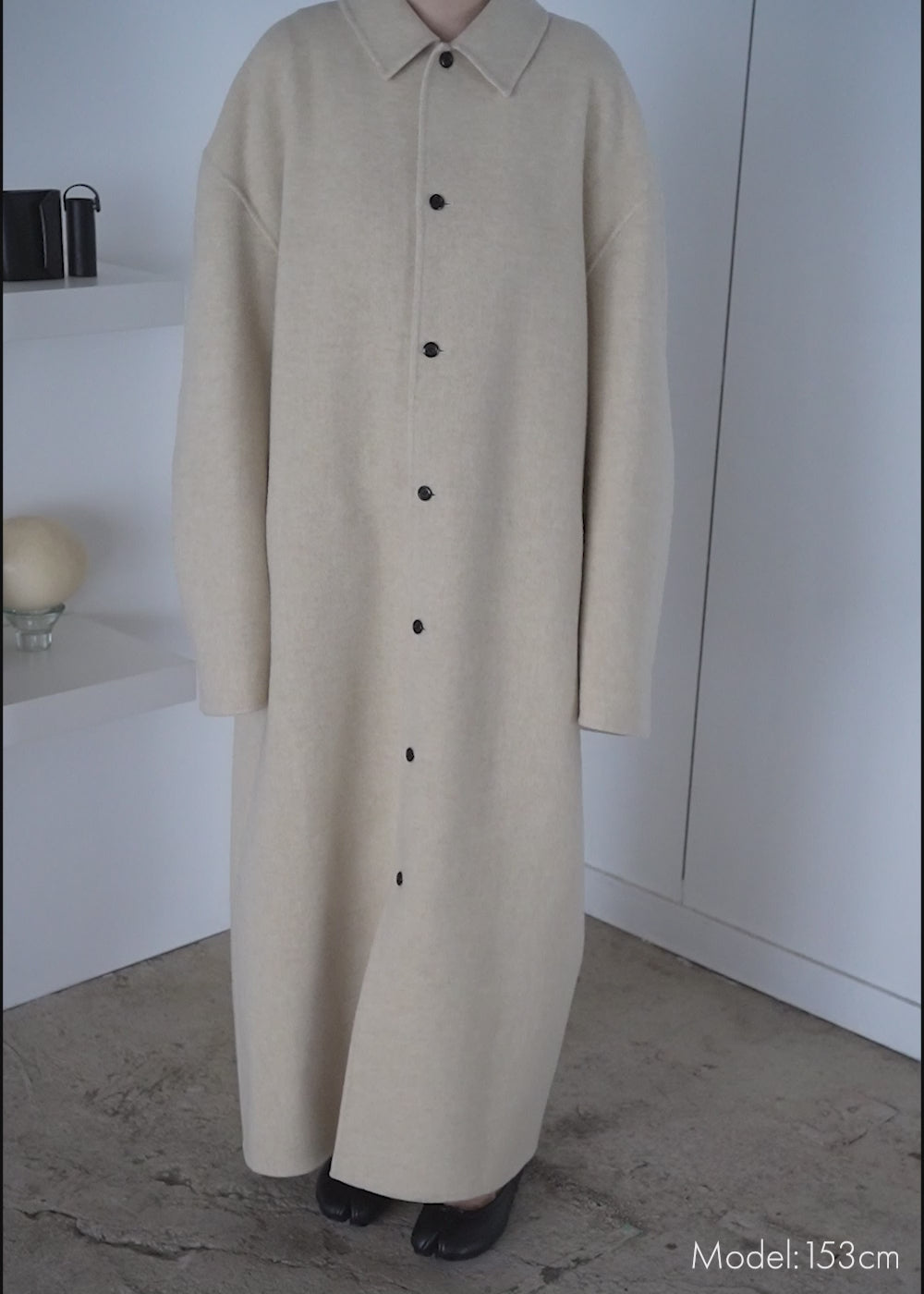 【Pre Order】Essone Coat (Ivory)